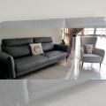 Residence - The SpringBloom | Product Seen: [Karachi 3-Seater Sofa - Half Leather (Semi-Aniline) - Cat 15 & Russell Lounger]
